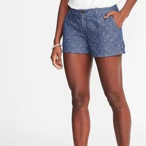 Relaxed Mid-Rise Linen-Blend Everyday Shorts